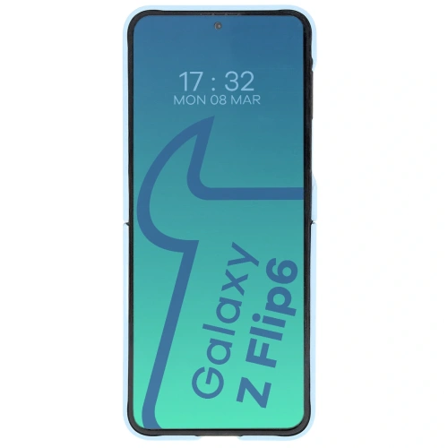 Pancerne etui Bizon Case Tur do Samsung Galaxy Z Flip6 / 7 FE jasnoniebieskie