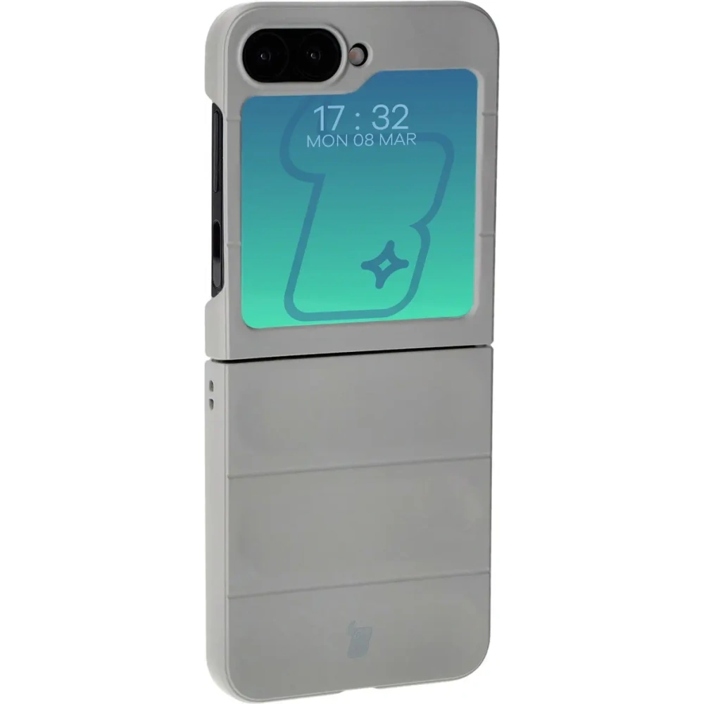 Hurtownia GSM - Bizon Case Tur Samsung Galaxy Z Flip6 gri deschis - BIZ5935 - {ean13} - Hurt