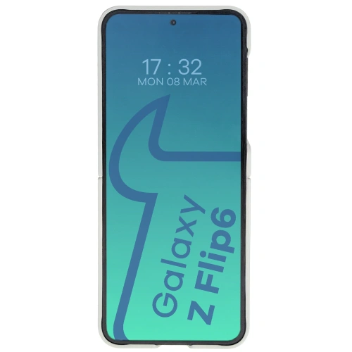 Pancerne etui Bizon Case Tur do Samsung Galaxy Z Flip6 / 7 FE jasnoszare