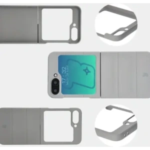 Hurtownia GSM - Bizon Case Tur Samsung Galaxy Z Flip6 világosszürke - BIZ5935 - {ean13} - Hurt