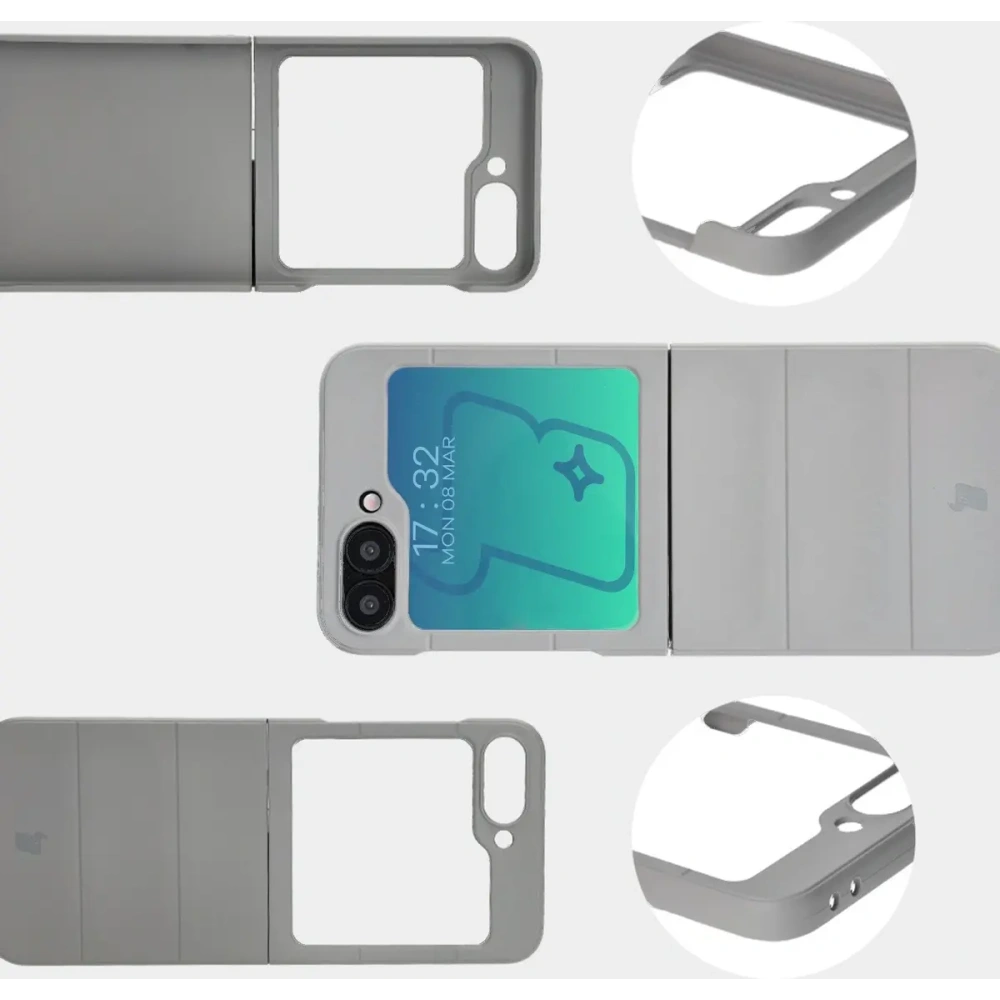 Hurtownia GSM - Bizon Case Tur Samsung Galaxy Z Flip6 hellgrau - BIZ5935 - {ean13} - Hurt
