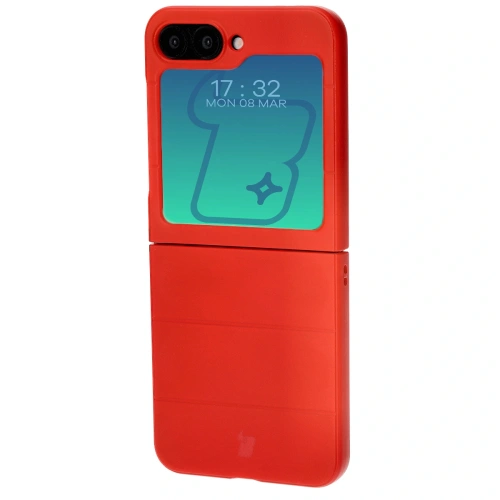 Pancerne etui Bizon Case Tur do Samsung Galaxy Z Flip6 / 7 FE czerwone