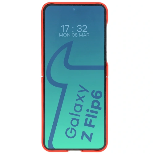 Pancerne etui Bizon Case Tur do Samsung Galaxy Z Flip6 / 7 FE czerwone