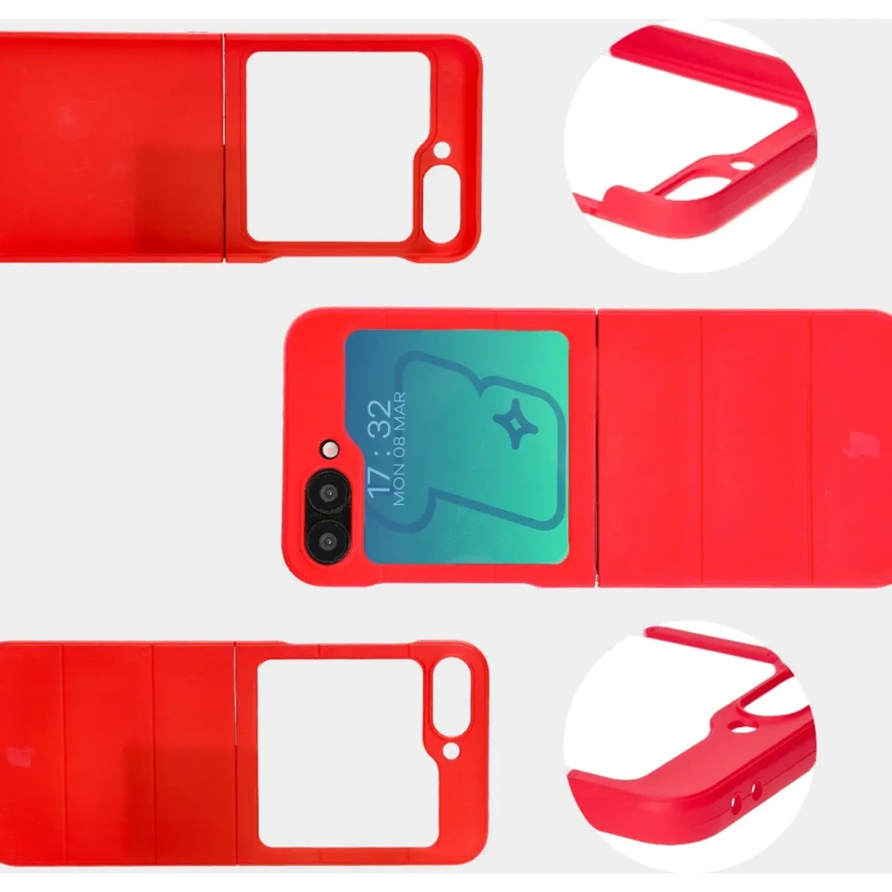 Hurtownia GSM - Bizon Case Tur Samsung Galaxy Z Flip6 rot - BIZ5936 - {ean13} - Hurt