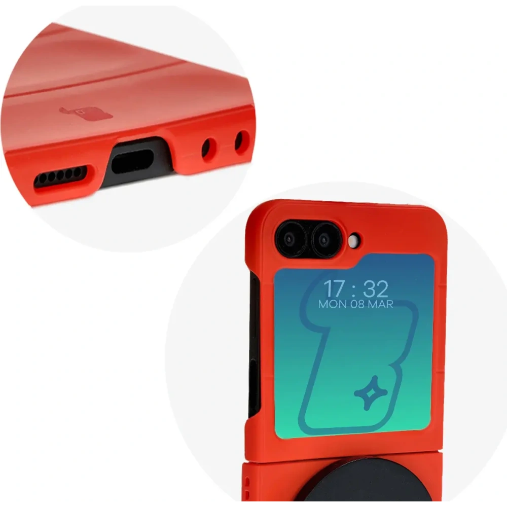 Hurtownia GSM - Bizon Case Tur Samsung Galaxy Z Flip6 rot - BIZ5936 - {ean13} - Hurt