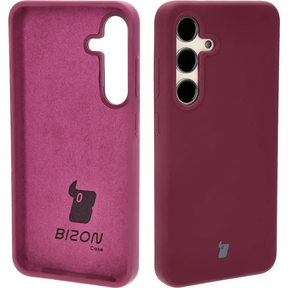 Hurtownia GSM - Silikonové pouzdro Bizon Soft Case pro Samsung Galaxy S24 tmavě fialové - BIZ5938 - {ean13} - Hurt