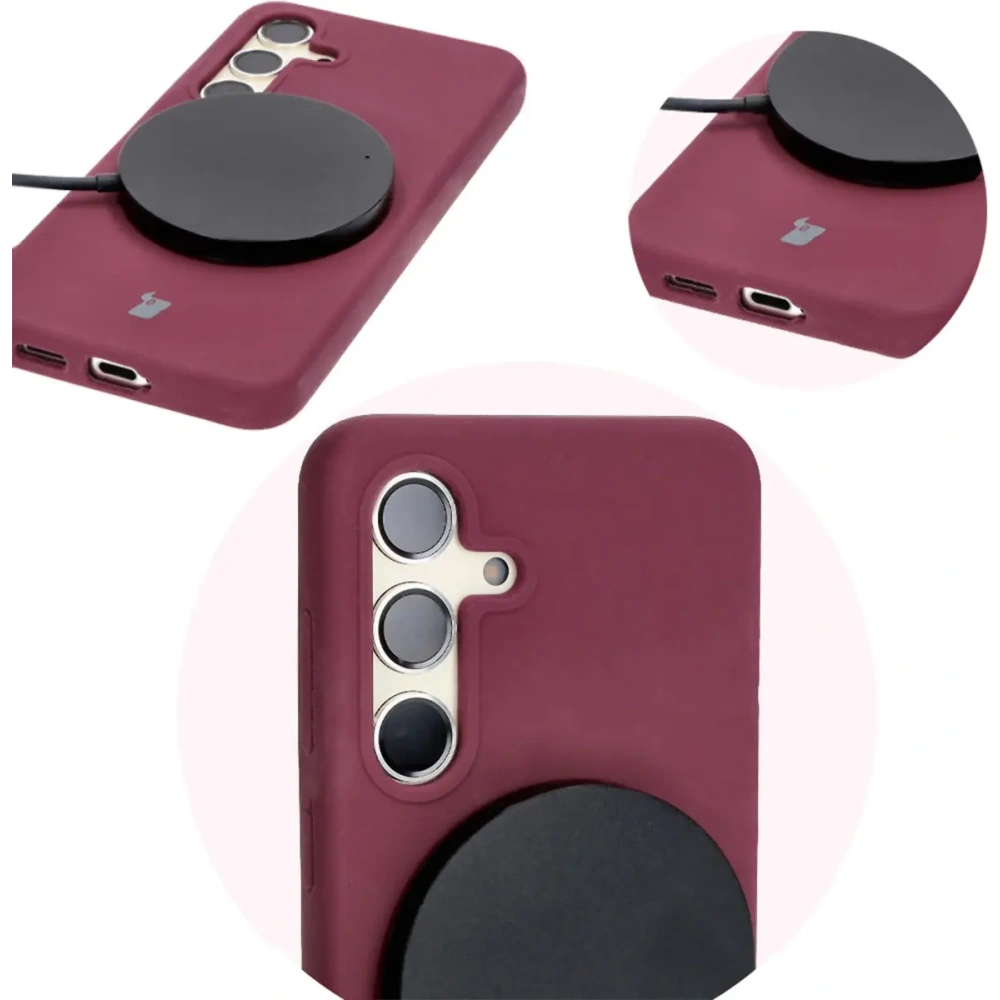 Hurtownia GSM - Silikonové pouzdro Bizon Soft Case pro Samsung Galaxy S24 tmavě fialové - BIZ5938 - {ean13} - Hurt
