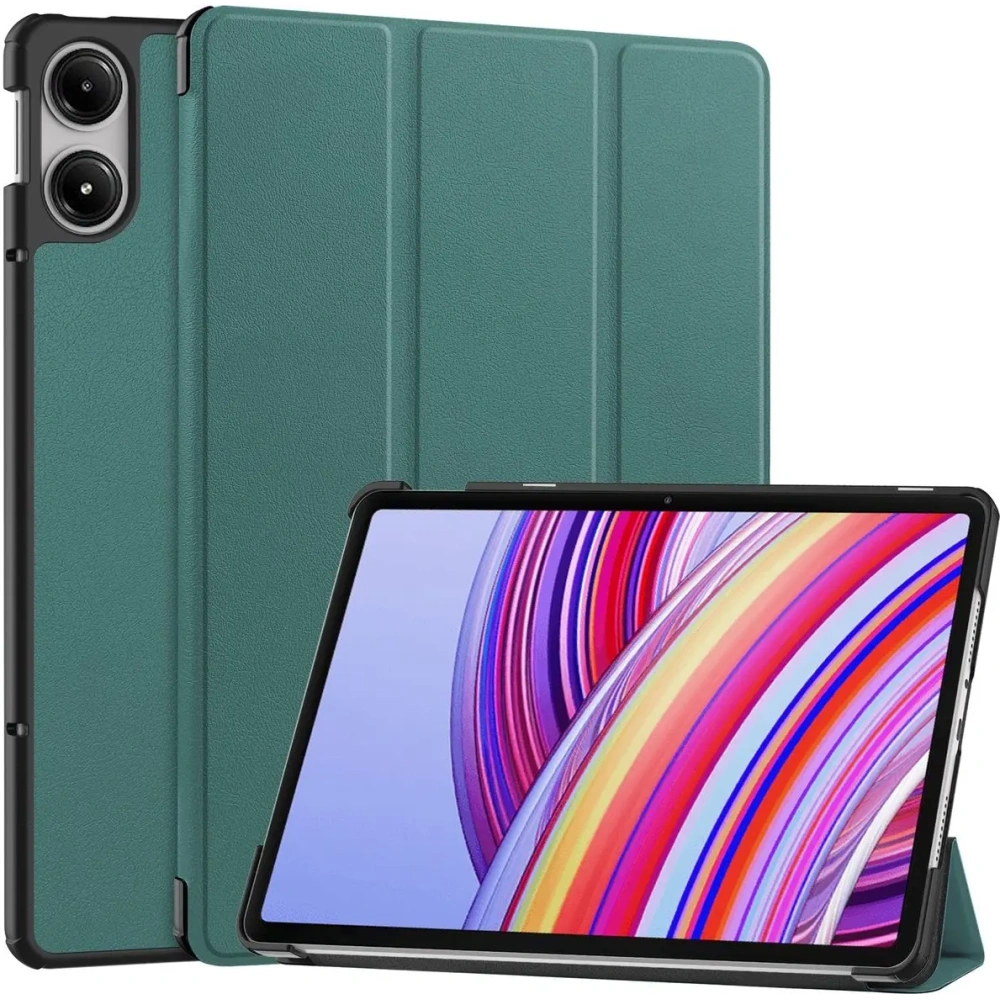 Hurtownia GSM - Etui Bizon Case Tab Croc do Xiaomi Redmi Pad Pro 12.1 tmavě zelené - BIZ5686 - {ean13} - Hurt