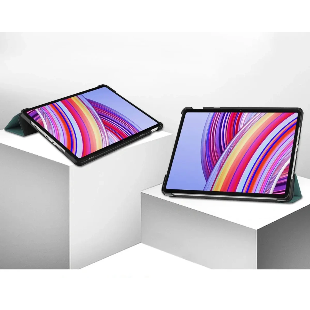 Hurtownia GSM - Etui Bizon Case Tab Croc do Xiaomi Redmi Pad Pro 12.1 tmavě zelené - BIZ5686 - {ean13} - Hurt