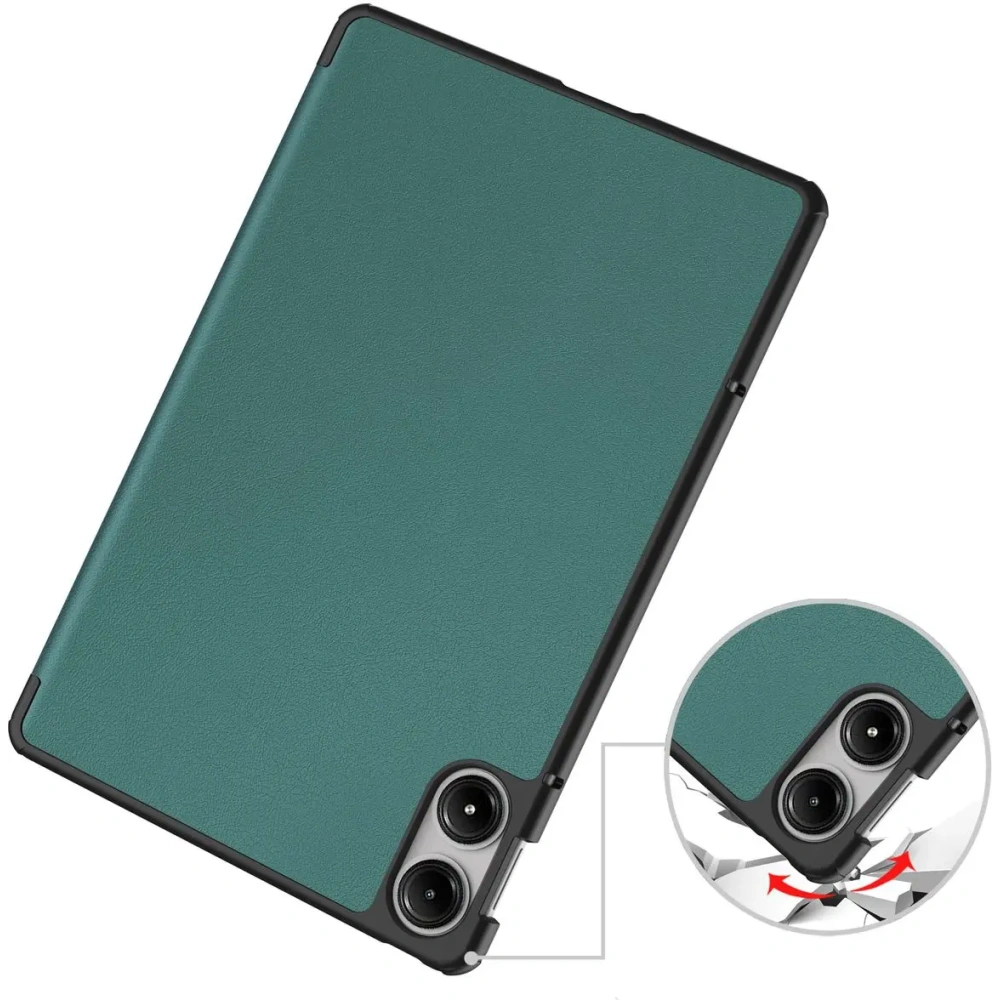 Hurtownia GSM - Etui Bizon Case Tab Croc do Xiaomi Redmi Pad Pro 12.1 tmavě zelené - BIZ5686 - {ean13} - Hurt