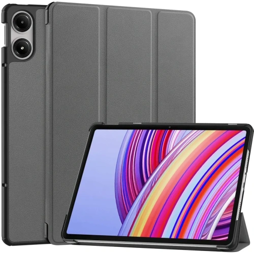 Etui Bizon Case Tab Croc do Xiaomi Redmi Pad Pro 12.1 szare
