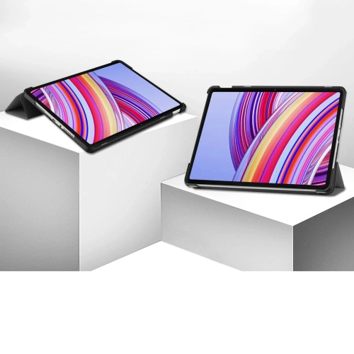 Etui Bizon Case Tab Croc do Xiaomi Redmi Pad Pro 12.1 szare