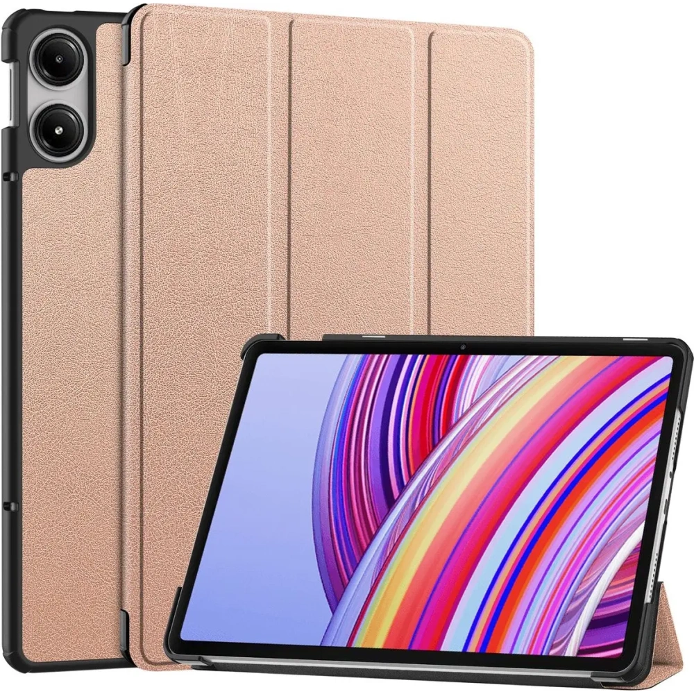 Hurtownia GSM - Bizon Case Tab Croc Xiaomi Redmi Pad Pro 12.1 aur roz - BIZ5944 - {ean13} - Hurt