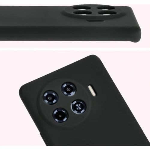 Silikonowe etui Bizon Soft Case do Tecno Spark 20 Pro+ czarne