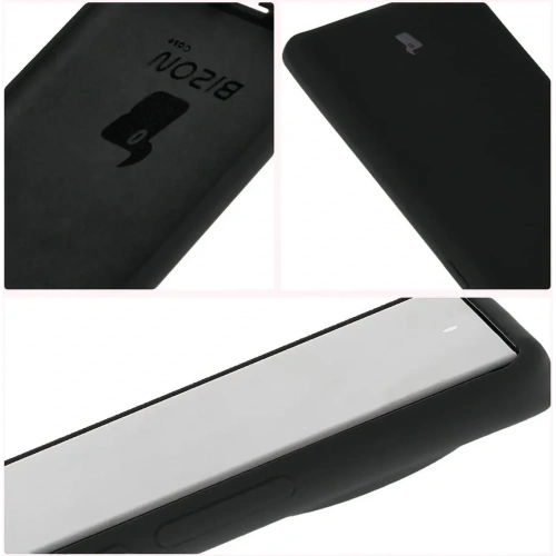 Silikonowe etui Bizon Soft Case do Tecno Spark 20 Pro+ czarne