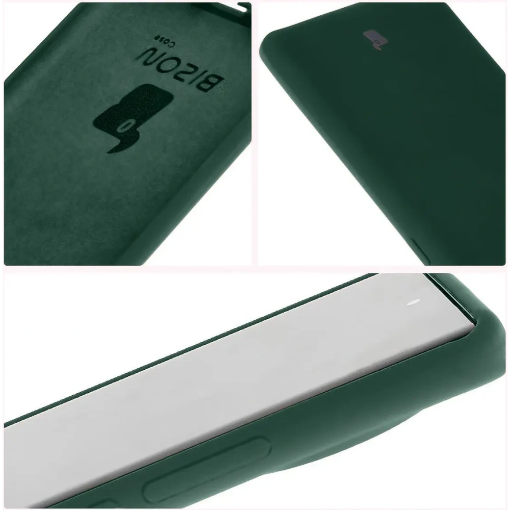 Hurtownia GSM - Silikonowe etui Bizon Soft Case do Tecno Spark 20 Pro+ ciemnozielone - BIZ5947 - {ean13} - Hurt