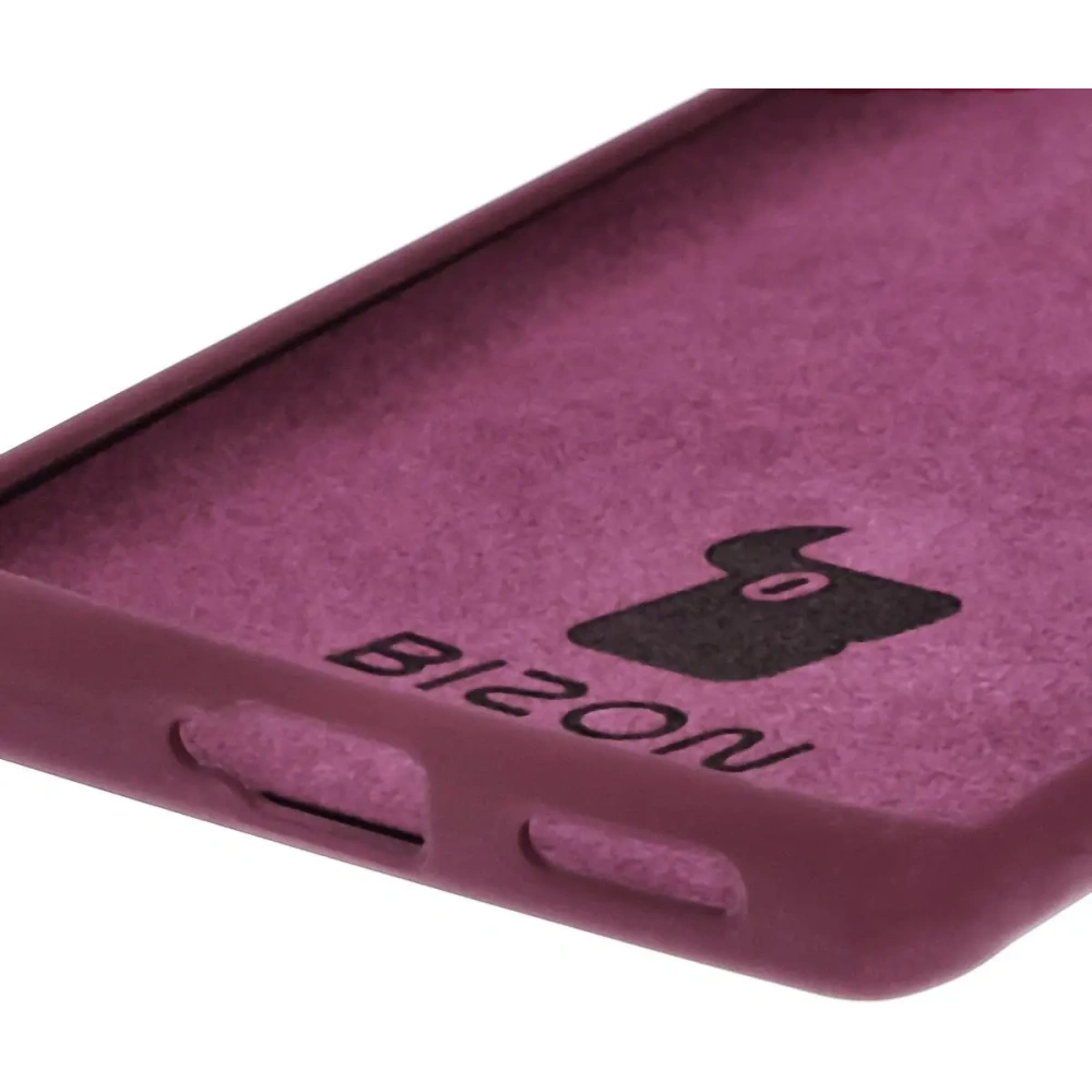 Hurtownia GSM - Bizon puha tok Tecno Spark 20 Pro+ sötétlila - BIZ5948 - {ean13} - Hurt