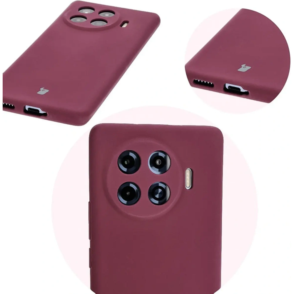 Hurtownia GSM - Silikonový obal Bizon Soft Case pro Tecno Spark 20 Pro+ tmavě fialový - BIZ5948 - {ean13} - Hurt