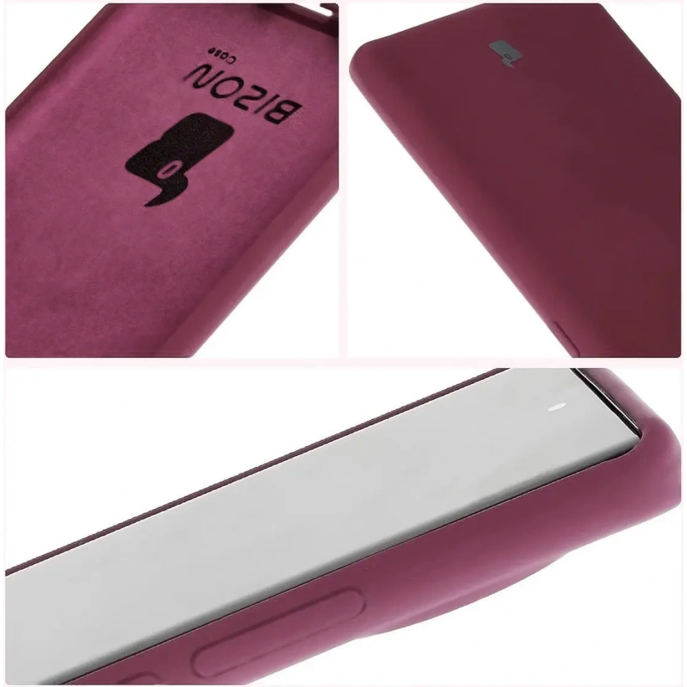 Hurtownia GSM - Bizon puha tok Tecno Spark 20 Pro+ sötétlila - BIZ5948 - {ean13} - Hurt