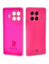 Bizon Soft Case Tecno Spark 20 Pro+ neon rózsaszín
