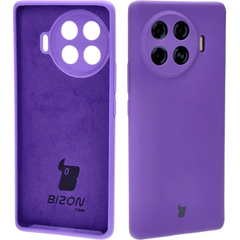 Hurtownia GSM - Bizon puha tok Tecno Spark 20 Pro+ lila - BIZ5699 - {ean13} - Hurt