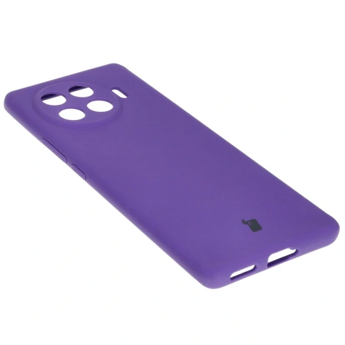 Silikonowe etui Bizon Soft Case do Tecno Spark 20 Pro+ fioletowe