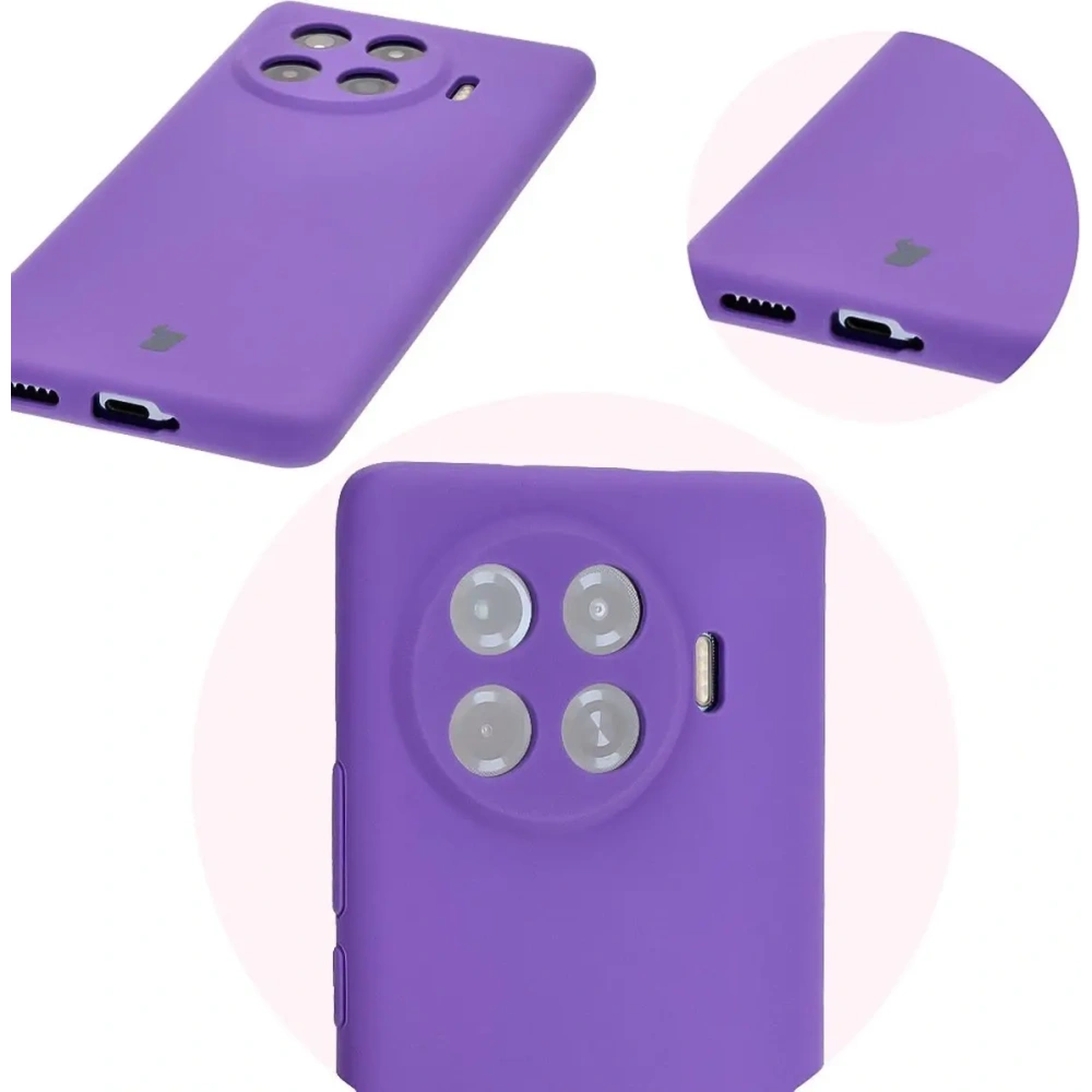 Hurtownia GSM - Bizon puha tok Tecno Spark 20 Pro+ lila - BIZ5699 - {ean13} - Hurt
