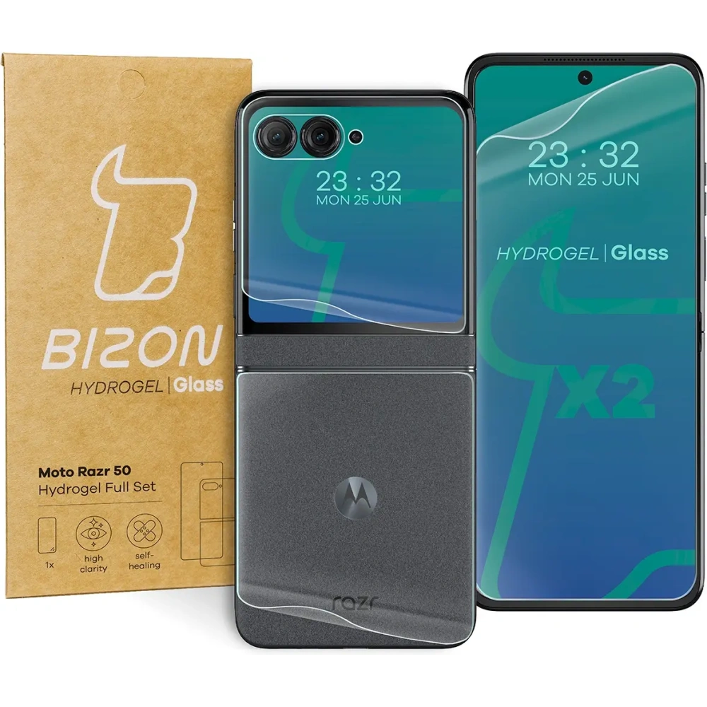 Hurtownia GSM - Bizon Glas Hydrogel Motorola Razr 50 - BIZ5702 - {ean13} - Hurt
