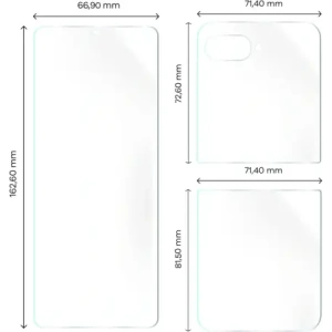 Hurtownia GSM - Folia hydrożelowa na tył i przód Bizon Glass Hydrogel Motorola Razr 50 - BIZ5702 - {ean13} - Hurt