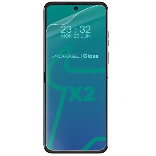 Folia hydrożelowa na tył i przód Bizon Glass Hydrogel Motorola Razr 50