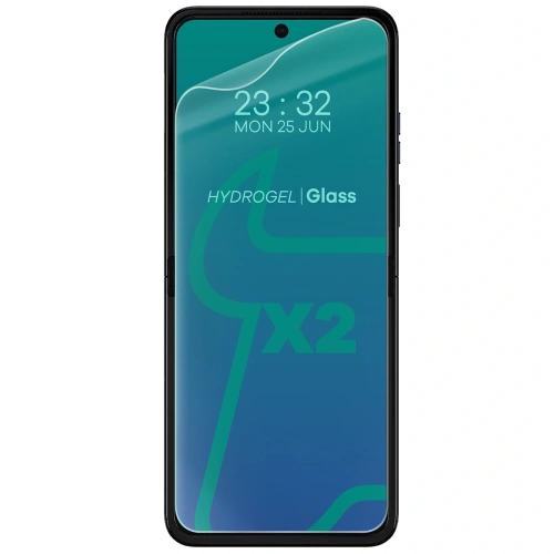Folia hydrożelowa na tył i przód Bizon Glass Hydrogel Motorola Razr 50 Ultra