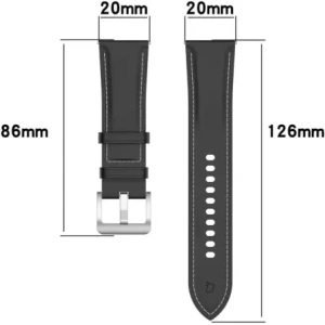Hurtownia GSM - Pasek Bizon Strap Watch Casual do Samsung Galaxy Watch FE/7/6/6 Classic/5/5Pro/4/4 Classic černý - BIZ5959 - {ean13} - Hurt