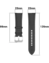 Hurtownia GSM - Pasek Bizon Strap Watch Casual do Samsung Galaxy Watch FE/7/6/6 Classic/5/5Pro/4/4 Classic czarny - BIZ5959 - {ean13} - Hurt