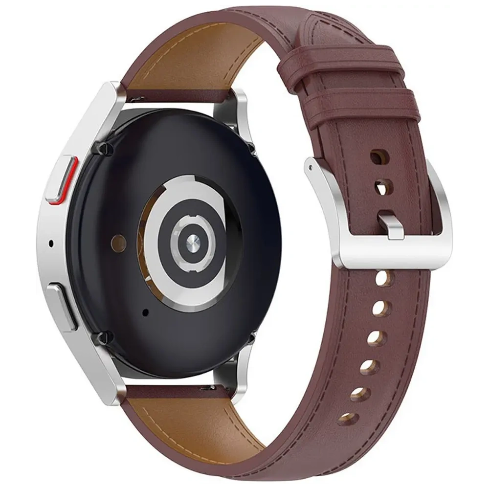 Wholesale Bizon Strap Watch Casual Samsung Galaxy Watch FE/7/6/6 Classic/5/5Pro/4/4 Classic dark brown - BIZ5712 - {ean13} - Hurt