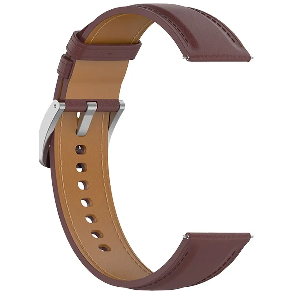 Hurtownia GSM - Pasek Bizon Strap Watch Casual do Samsung Galaxy Watch FE/7/6/6 Classic/5/5Pro/4/4 Classic tmavě hnědý - BIZ5712 - {ean13} - Hurt
