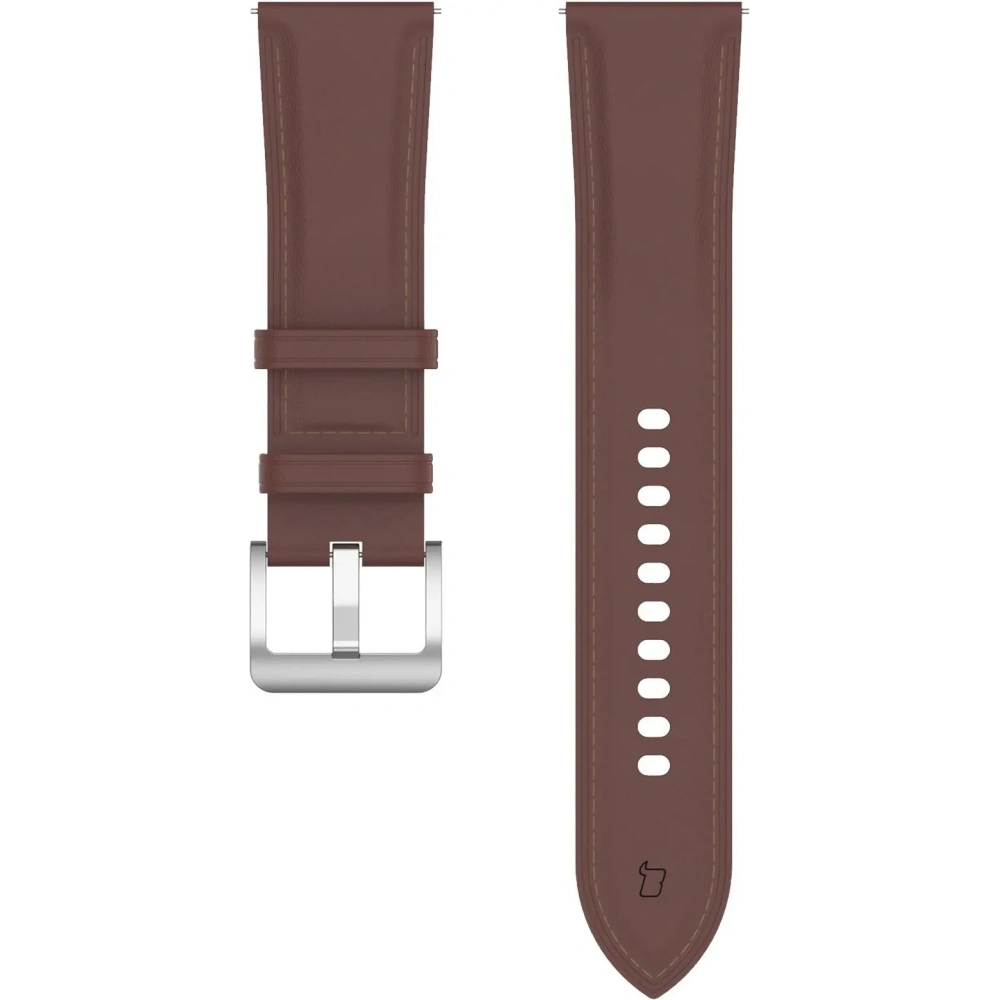 Hurtownia GSM - Pasek Bizon Strap Watch Casual do Samsung Galaxy Watch FE/7/6/6 Classic/5/5Pro/4/4 Classic tmavě hnědý - BIZ5712 - {ean13} - Hurt