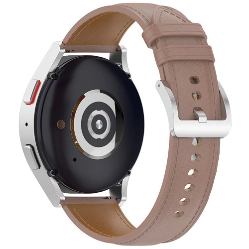 Pasek Bizon Strap Watch Casual do Samsung Galaxy Watch FE/7/6/6 Classic/5/5Pro/4/4 Classic różowy