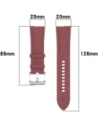 Wholesale Bizon Strap Watch Casual Samsung Galaxy Watch FE/7/6/6 Classic/5/5Pro/4/4 Classic red - BIZ5715 - {ean13} - Hurt