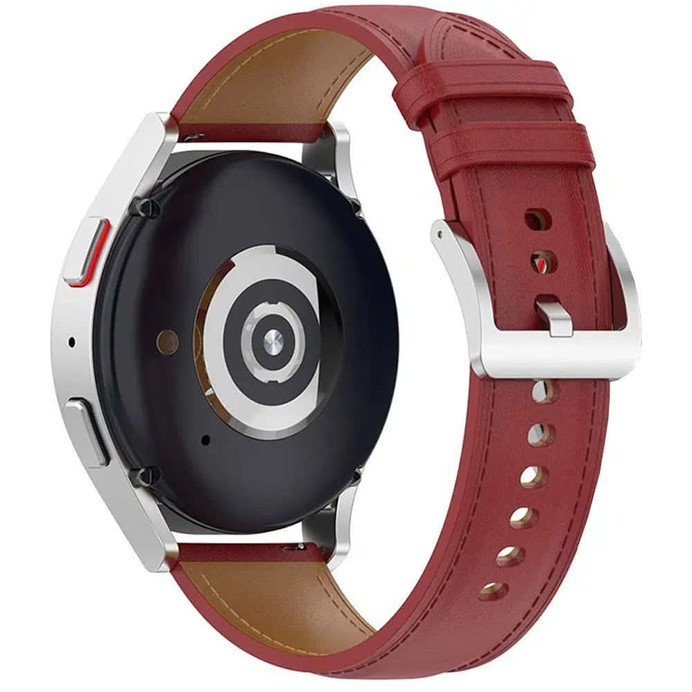 Wholesale Bizon Strap Watch Casual Samsung Galaxy Watch FE/7/6/6 Classic/5/5Pro/4/4 Classic red - BIZ5715 - {ean13} - Hurt