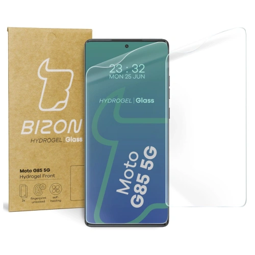 Folia hydrożelowa na ekran Bizon Glass Hydrogel Front do Motorola Moto G85 5G [2 PACK]