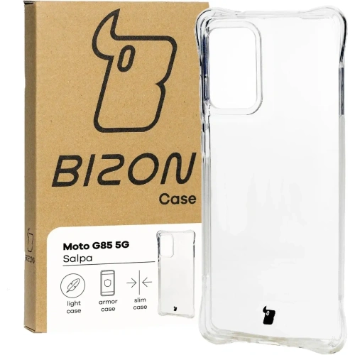Elastyczne etui Bizon Case Salpa do Motorola Moto G85 5G przezroczyste