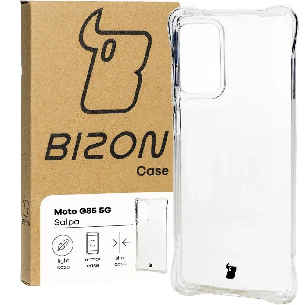 Wholesale Bizon Case Salpa Motorola Moto G85 5G clear - BIZ5718 - {ean13} - Hurt