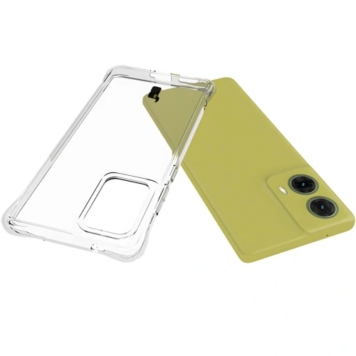 Elastyczne etui Bizon Case Salpa do Motorola Moto G85 5G przezroczyste