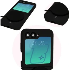 Hurtownia GSM - Bizon Soft Case Samsung Galaxy Z Flip6 fekete - BIZ5720 - {ean13} - Hurt