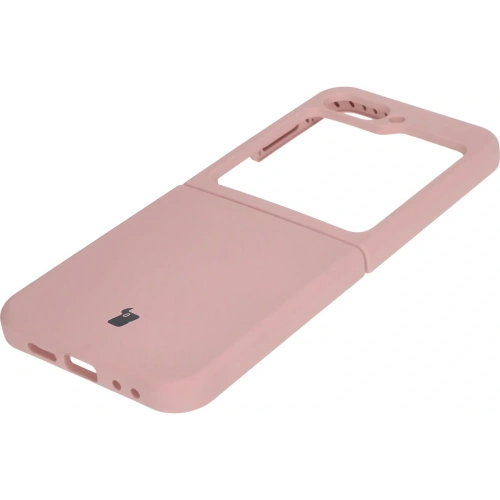 Silikonowe etui Bizon Soft Case do Samsung Galaxy Z Flip6 / 7 FE jasnoróżowe