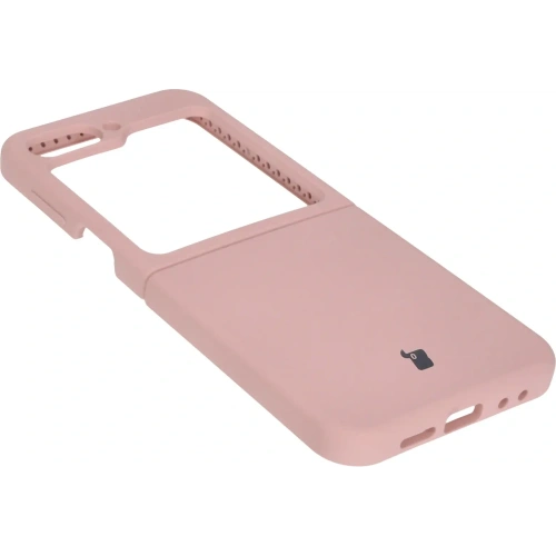 Silikonowe etui Bizon Soft Case do Samsung Galaxy Z Flip6 / 7 FE jasnoróżowe