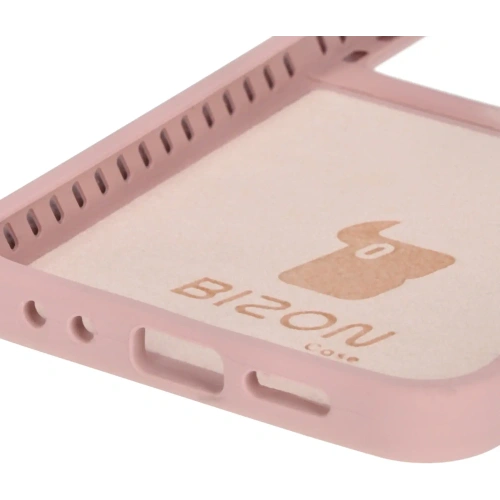 Silikonowe etui Bizon Soft Case do Samsung Galaxy Z Flip6 / 7 FE jasnoróżowe