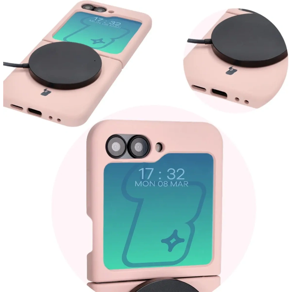 Hurtownia GSM - Bizon Soft Case Samsung Galaxy Z Flip6 hellrosa - BIZ5721 - {ean13} - Hurt