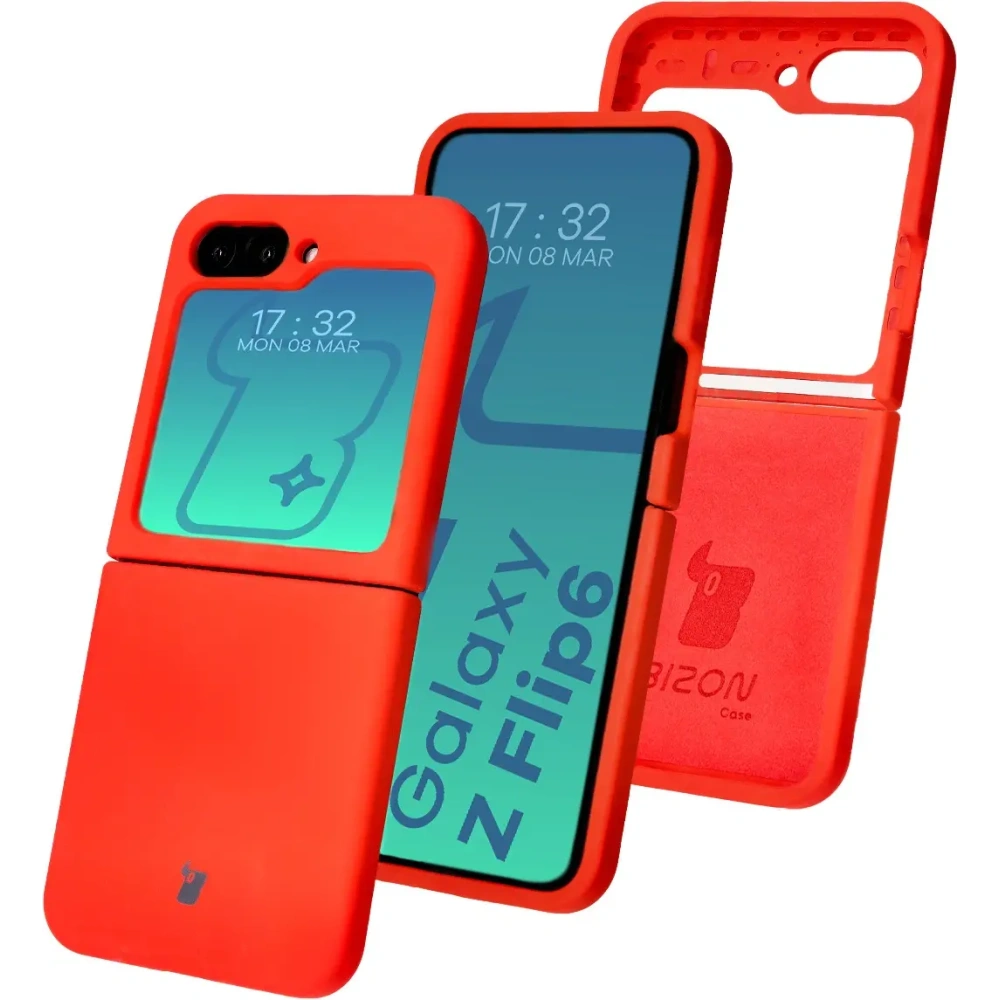 Hurtownia GSM - Bizon Soft Case Samsung Galaxy Z Flip6 rot - BIZ5723 - {ean13} - Hurt