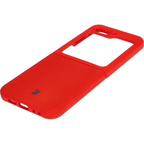 Silikonowe etui Bizon Soft Case do Samsung Galaxy Z Flip6 / 7 FE czerwone